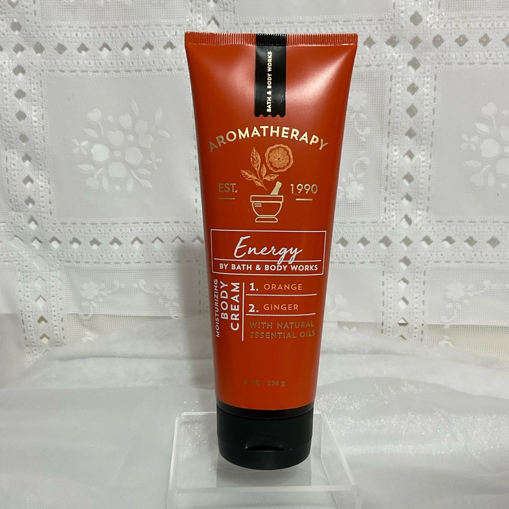 Bath & Body Works Aromatherapy Energy Orange Ginger Body Cream
